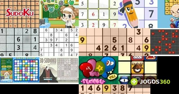 Jogos de Sudoku Online no Jogos 360