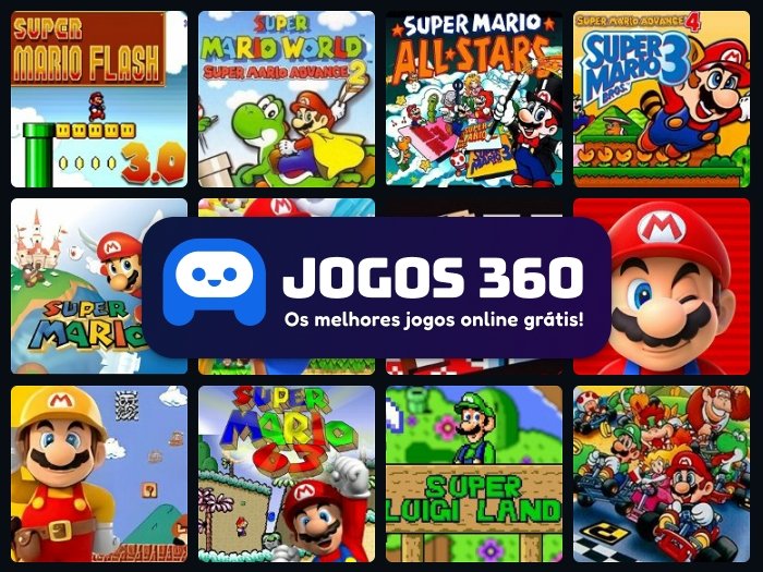 Jogos do Super Mario: Os Games Mais Populares dos Consoles Nintendo no Jogos  360