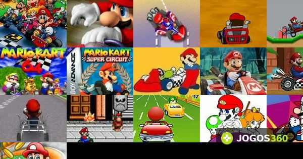 Super Mario Kart no Jogos 360