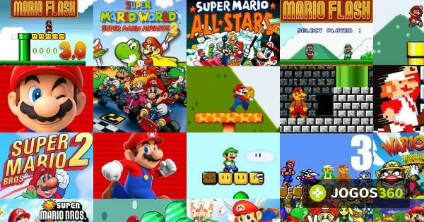 Jogos de Super Mario 3 no Jogos 360