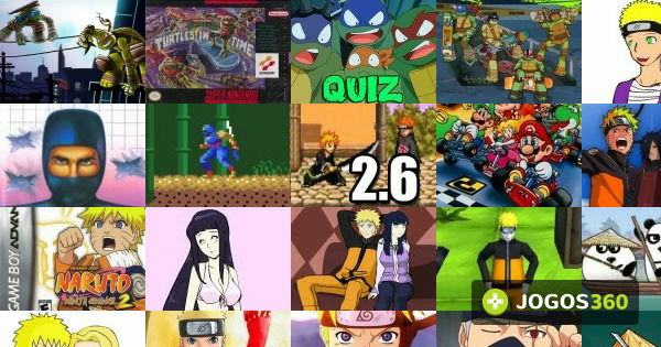 Jogos de Quiz do Naruto no Jogos 360