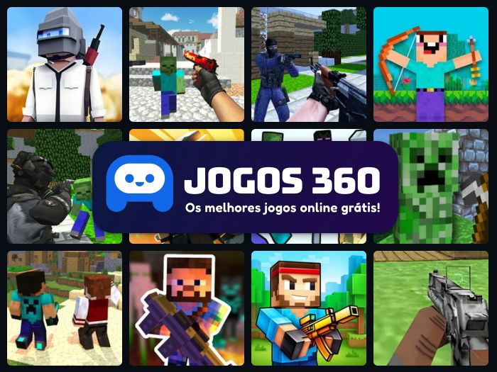 Jogos do Minecraft de 2 Jogadores no Jogos 360