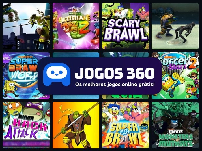 Jogo Power Rangers vs Ninja Turtles: Ultimate Hero Clash 2 no Jogos 360