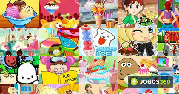 Jogo Animal Ice Cream Shop no Jogos 360