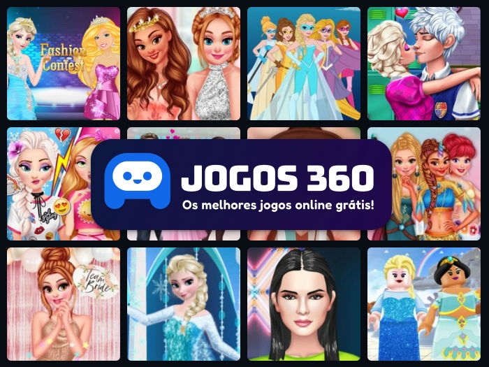 Jogos de Vestir e Maquiar Princesas no Jogos 360