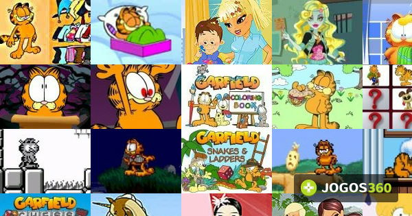 Jogos do Garfield no Jogos 360