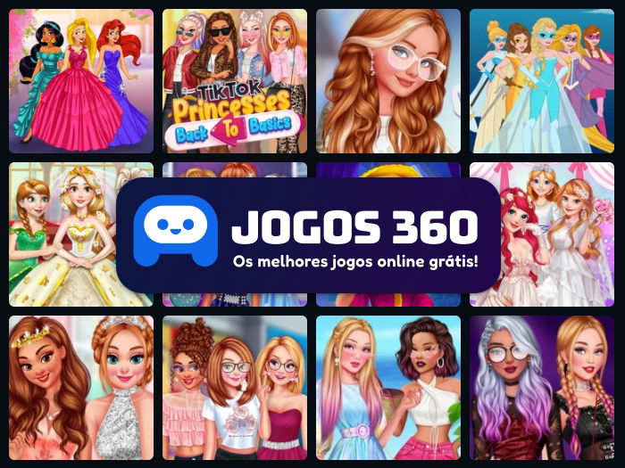 Jogos de Vestir e Maquiar Princesas no Jogos 360