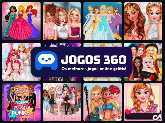 Jogos da Barbie e Rapunzel no Jogos 360