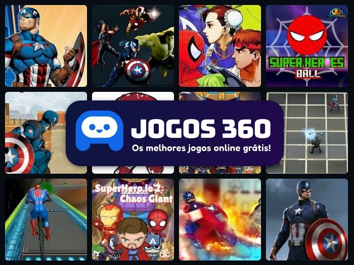 Jogo Quiz Vingadores: Que herói você seria? no Jogos 360