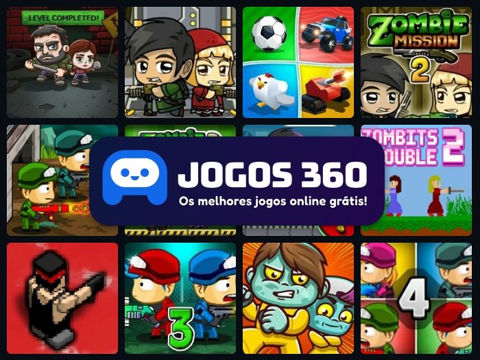 Jogos de Zumbi de 2 Jogadores no Jogos 360