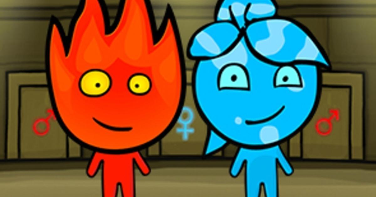 Jogo Fogo e Água? Fireboy e watergirl 2 Fases 5,6,7,8 