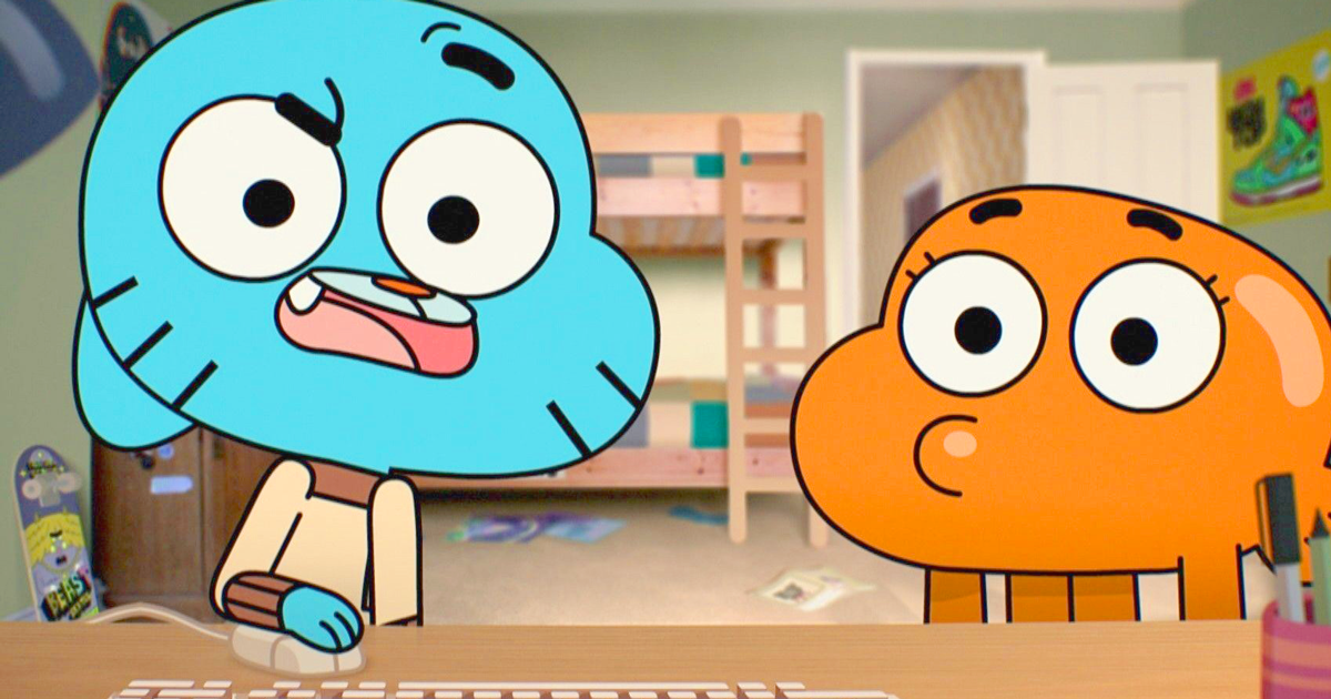 Fãs do IncrÍvel Mundo de Gumball imaginando como Darwin Seria Se