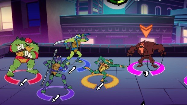 Jogo Rise of the Ninja Turles: City Showdown