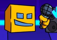 FNF vs Geometry Dash