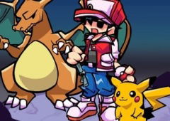 FNF VS Red The Pokemon Master