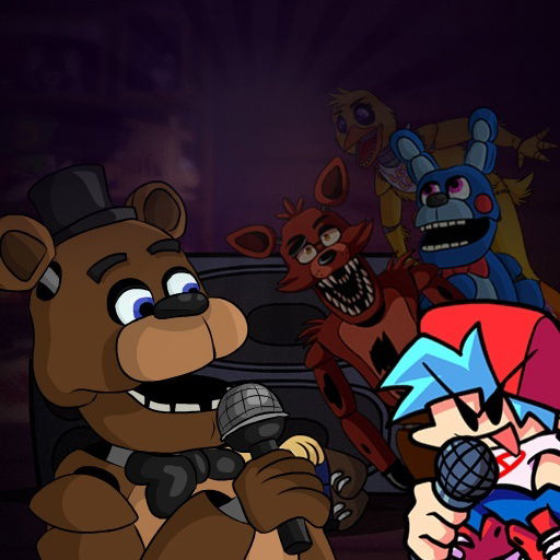 Jogando FNF MOD VS FNAF 2 APK parte 1 ( link do jogo está na descrição)  especial de 70 Inscritos 