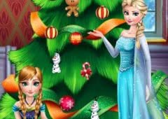 Frozen Christmas Tree Design