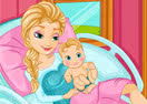 Frozen Elsa Gives Birth
