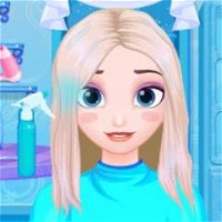 Jogos de Salão de Cabeleireiro de Elsa no Meninas Jogos