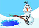 Frozen Olaf Fishing Time