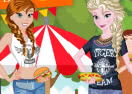 Frozen Sisters BBQ Party