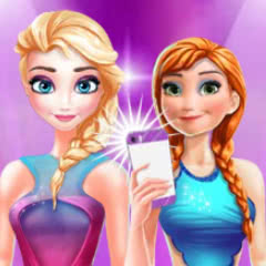 Jogo Elsa vs Anna: Fashion Showdown no Jogos 360