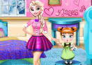 Frozen Sisters Room Deco