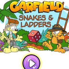Jogo Garfield: Snakes and Ladders no Jogos 360