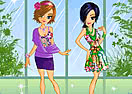 Girls in Flowers