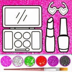 Jogo Princess Coloring Glitter no Jogos 360