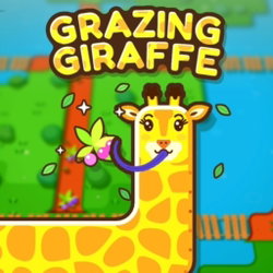 Grazing Giraffe