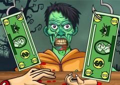 Handless Millionaire Zombie Food