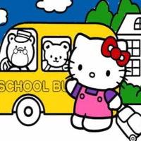 Hello Kitty Coloring Book