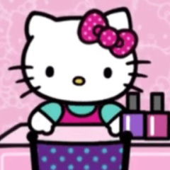 Hello Kitty Nail Salon em Jogos na Internet