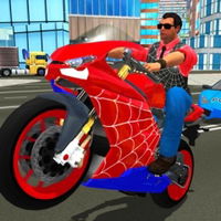 Hero Stunt Spider Bike Simulator 3D