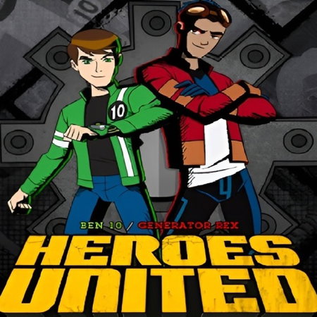 Heróis Unidos Mutante Rex e Ben 10