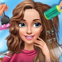 Jogo de vestir e maquiar a princesa Barbie 