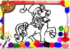 Horse Coloring Book