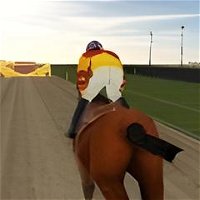 Em promoção! Simulação Oca De Animais De Corridas De Cavalos Do