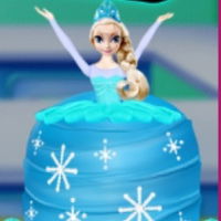 Jogo How To Make A Frozen Princess Cake no Jogos 360