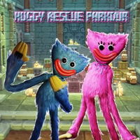 Huggy Rescue Parkour