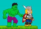 Hulk Punch Thor