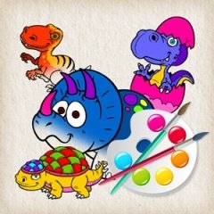 Ice Age Funny Dinosaurs Coloring