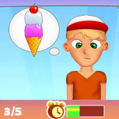 Ice-Cream, Please! - Jogue Ice-Cream, Please! Jogo Online