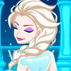 ICE QUEEN CHRISTMAS: REAL HAIRCUTS jogo online gratuito em