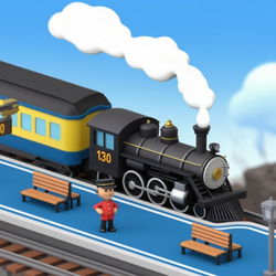 Idle Train Empire Tycoon