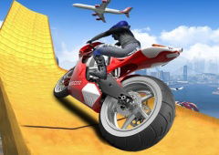 Impossible Moto Bike Track Stunts