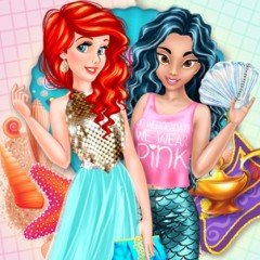 Jasmine and Ariel Wardrobe Swap