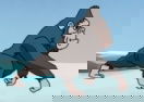Jumping Angry Ape