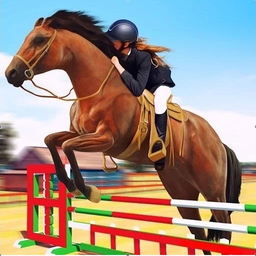 Horse Show Jump Simulator 3D - Jogo Gratuito Online